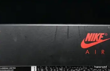 Hyperoad 2024 OG “Black Jordan 3 Cement” Air 0605